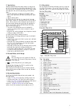 Предварительный просмотр 7 страницы Grundfos Multilift MD Installation And Operating Instructions Manual