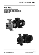 Grundfos NB Series Installation And Operating Instructions Manual предпросмотр