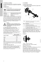 Предварительный просмотр 6 страницы Grundfos NKG Installation And Operating Instructions Manual