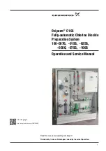 Grundfos Oxiperm C 166 Series Operation And Service Manual preview