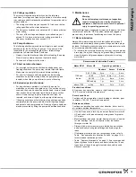 Предварительный просмотр 13 страницы Grundfos PACOpaQ Installation And Operating Instruction Manual