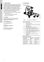 Предварительный просмотр 4 страницы Grundfos PM Rain Installation And Operating Instructions Manual