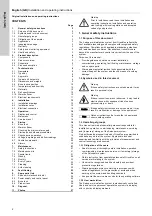 Preview for 2 page of Grundfos Selcoperm SES 125-2000 Installation And Operating Instructions Manual