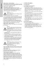 Preview for 4 page of Grundfos Selcoperm SES 125-2000 Installation And Operating Instructions Manual