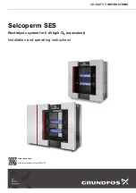 Preview for 1 page of Grundfos Selcoperm SES Series Installation And Operating Instructions Manual