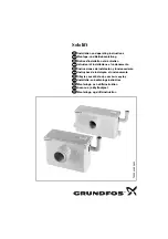 Grundfos Sololift 3-0 Installation And Operating Instructions Manual preview