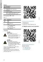 Preview for 16 page of Grundfos SQF Installation And Operating Instructions Manual