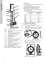 Предварительный просмотр 8 страницы Grundfos SRG 60 Hz Installation And Operating Instructions Manual