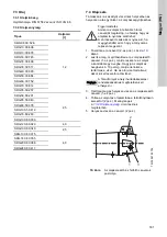 Предварительный просмотр 181 страницы Grundfos SRG 60 Hz Installation And Operating Instructions Manual