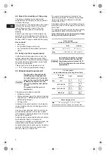 Предварительный просмотр 6 страницы Grundfos SuperBrute XL Installation And Operating Instructions Manual