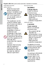 Preview for 4 page of Grundfos Unilift AP Installation And Operating Instructions Manual