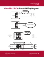 Grundfos UP-ZV Series Wiring Diagram preview