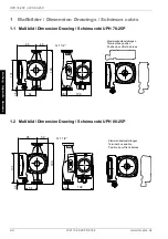 Предварительный просмотр 22 страницы Grundfos UPH 70-25P Installation And Operating Instructions Manual