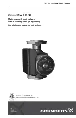 Grundfos UPS 26-150 Installation And Operating Instructions Manual предпросмотр