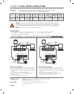 Предварительный просмотр 2 страницы Grundfos UPZC-1 Installation And Operating Instructions Manual