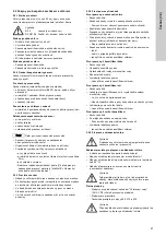 Preview for 21 page of Grundfos Vaccuperm VGA-146 Installation And Operating Instructions Manual