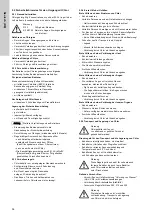 Preview for 36 page of Grundfos Vaccuperm VGA-146 Installation And Operating Instructions Manual