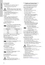 Preview for 38 page of Grundfos Vaccuperm VGA-146 Installation And Operating Instructions Manual