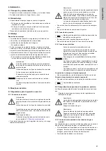 Preview for 61 page of Grundfos Vaccuperm VGA-146 Installation And Operating Instructions Manual