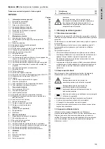 Preview for 109 page of Grundfos Vaccuperm VGA-146 Installation And Operating Instructions Manual