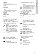 Preview for 121 page of Grundfos Vaccuperm VGA-146 Installation And Operating Instructions Manual