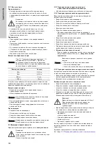 Preview for 128 page of Grundfos Vaccuperm VGA-146 Installation And Operating Instructions Manual