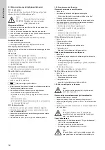 Preview for 142 page of Grundfos Vaccuperm VGA-146 Installation And Operating Instructions Manual