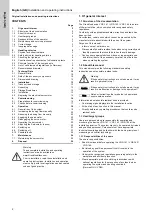 Preview for 2 page of Grundfos Vaccuperm VGS-141 Installation And Operating Instructions Manual