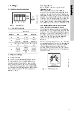 Предварительный просмотр 9 страницы Grundfos Variable Speed Installation And Operating Instructions Manual