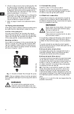 Предварительный просмотр 6 страницы Grundfos VersaFlo UPS Installation And Operating Instructions Manual