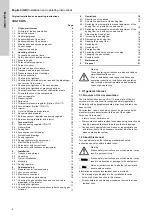 Preview for 4 page of Grundfos VGA-113-110 Installation And Operating Instructions Manual