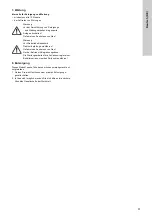 Preview for 57 page of Grundfos VGA-113-110 Installation And Operating Instructions Manual