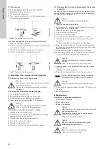 Preview for 22 page of Grundfos VGA-113 Installation And Operating Instructions Manual