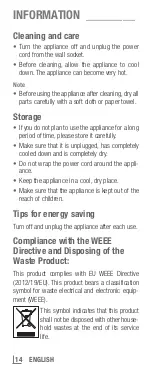 Предварительный просмотр 14 страницы Grundig 01M-8910251600-0621-04 User Manual