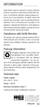 Предварительный просмотр 15 страницы Grundig 01M-8910251600-0621-04 User Manual