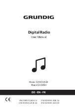 Grundig 01M-GDB1010-4620-04 User Manual preview