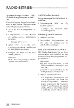 Preview for 14 page of Grundig 01M-GDB1010-4620-04 User Manual