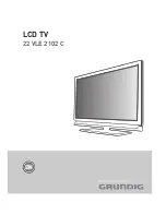 Grundig 22 VLE 2102 C Manual preview