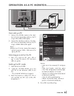 Предварительный просмотр 41 страницы Grundig 22 VLE 2102 C Manual