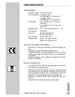 Preview for 33 page of Grundig 26 68-8720 Manual