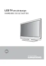 Grundig 28 CLE 5407 BG Manual предпросмотр