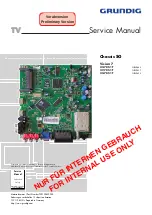 Grundig 32-7851 T Service Manual предпросмотр