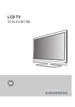 Предварительный просмотр 1 страницы Grundig 32 VLE 4301 BA Manual