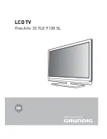 Grundig 32 VLE 8130 BL Instruction Manual предпросмотр