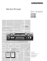 Preview for 1 page of Grundig 3200 RDS Service Manual