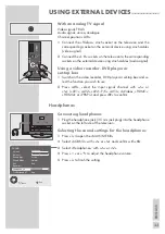 Предварительный просмотр 33 страницы Grundig 37-7851 T Manual