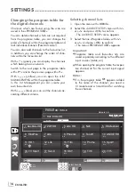 Предварительный просмотр 16 страницы Grundig 40 VLE 4520 BF User Instructions