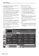 Предварительный просмотр 18 страницы Grundig 40 VLE 812 S User Manual