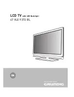 Preview for 1 page of Grundig 47 VLE 9372 BL Manual