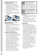 Предварительный просмотр 20 страницы Grundig 7134146000 User Manual